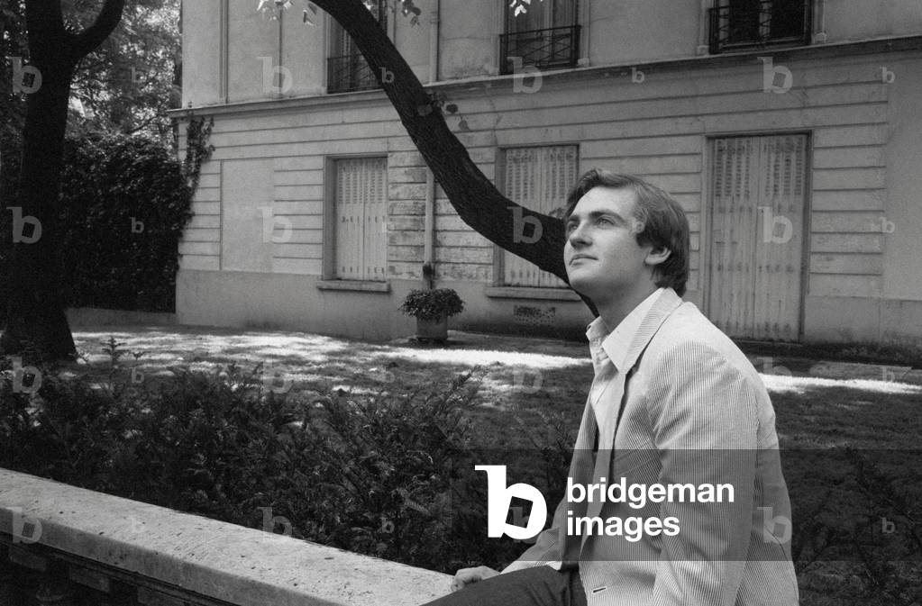 Portrait of Didier Van Cauwelaert on May 26, 1982