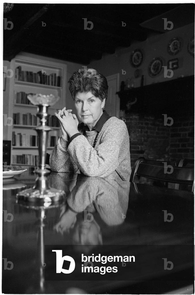 Portrait of Ruth Rendell at Colchester, England, February 21, 1986