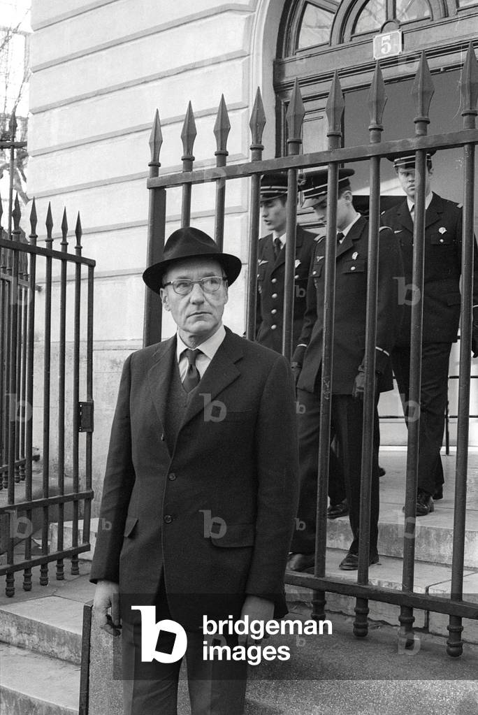 14 Jan 1974, Probably France - Writer William S. Burroughs