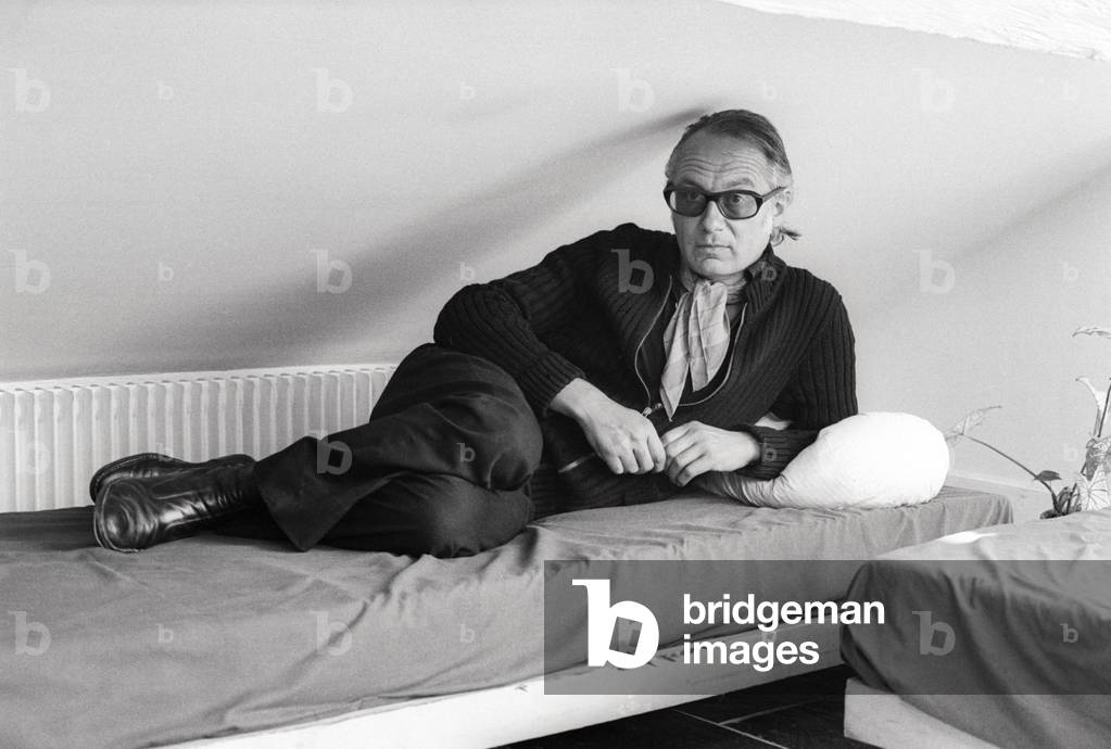 Portrait of Pierre Bourgeade, October 21, 1987