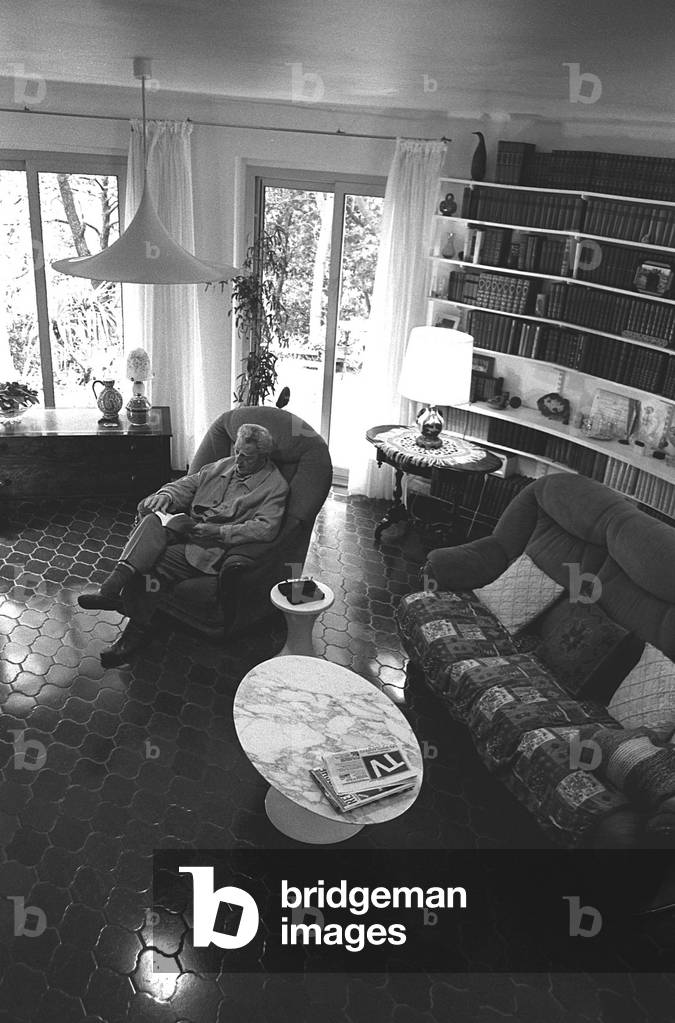 Portrait of Andre Stil at Camelas, Languedoc Roussillon, September 2, 1999