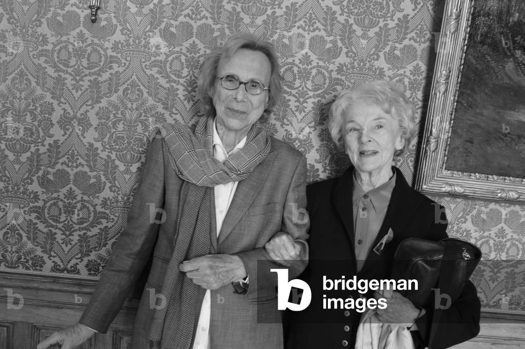 Portrait of Elisabeth De Fontenay (b/w photo, November 5, 2018)