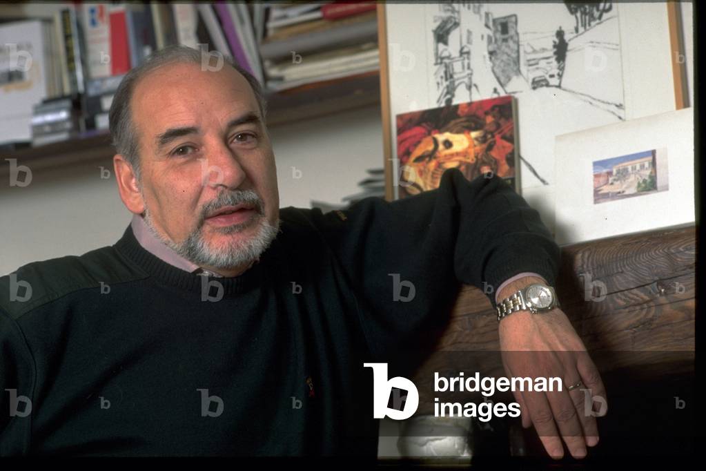 Portrait of Tahar Ben Jelloun on January 7, 1998