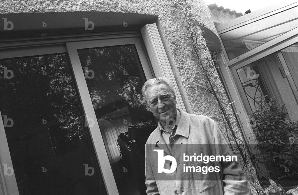 Portrait of Andre Stil at Camelas, Languedoc Roussillon, September 2, 1999