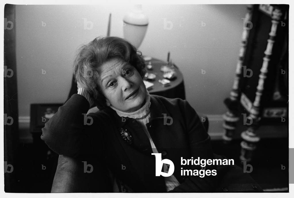 Portrait of Edwige Feuillere, January 8, 1977