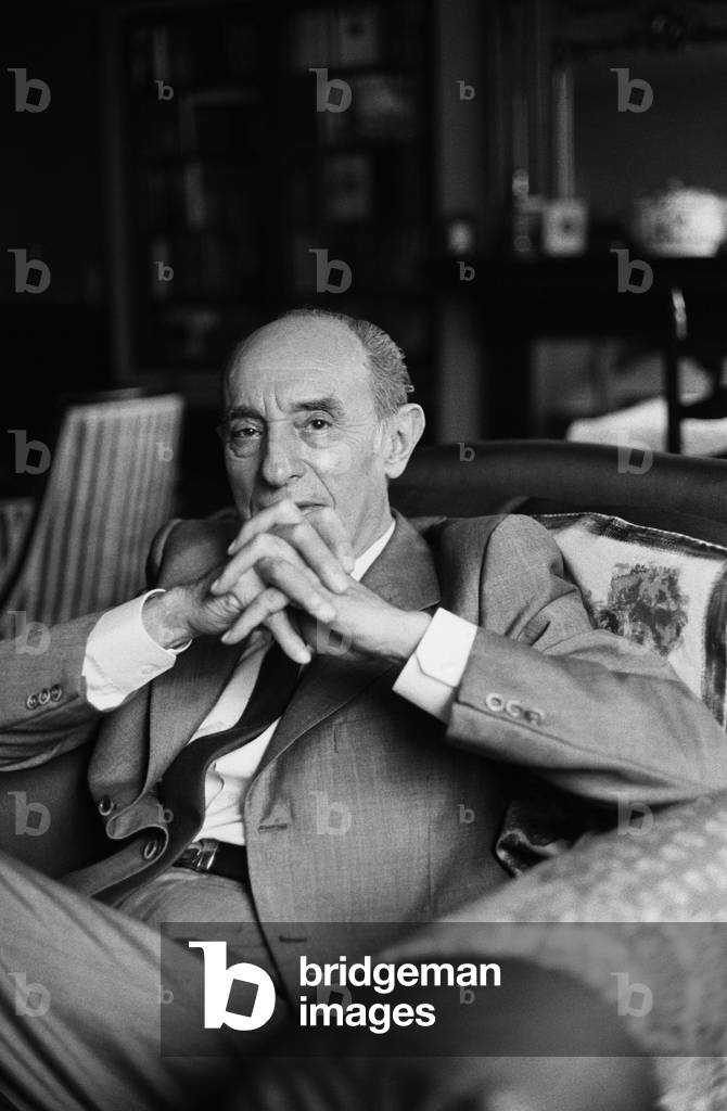 Portrait of Pierre Boulle, September 5, 1985