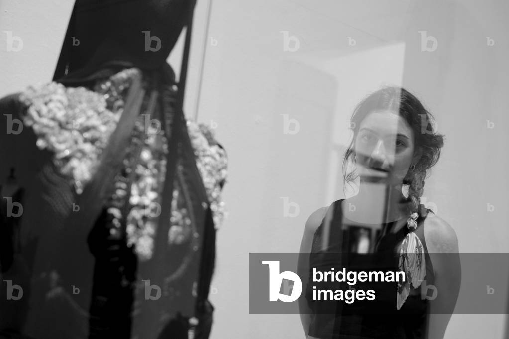 Portrait of Jeanne Vicerial (b/w photo, August 14, 2020)