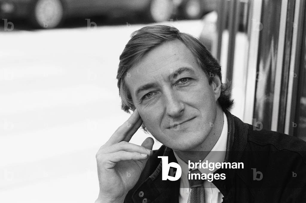 Portrait of Julian Barnes at Paris, October 1, 1987 (photo)