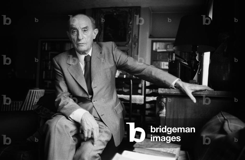 Portrait of Pierre Boulle, September 5, 1985