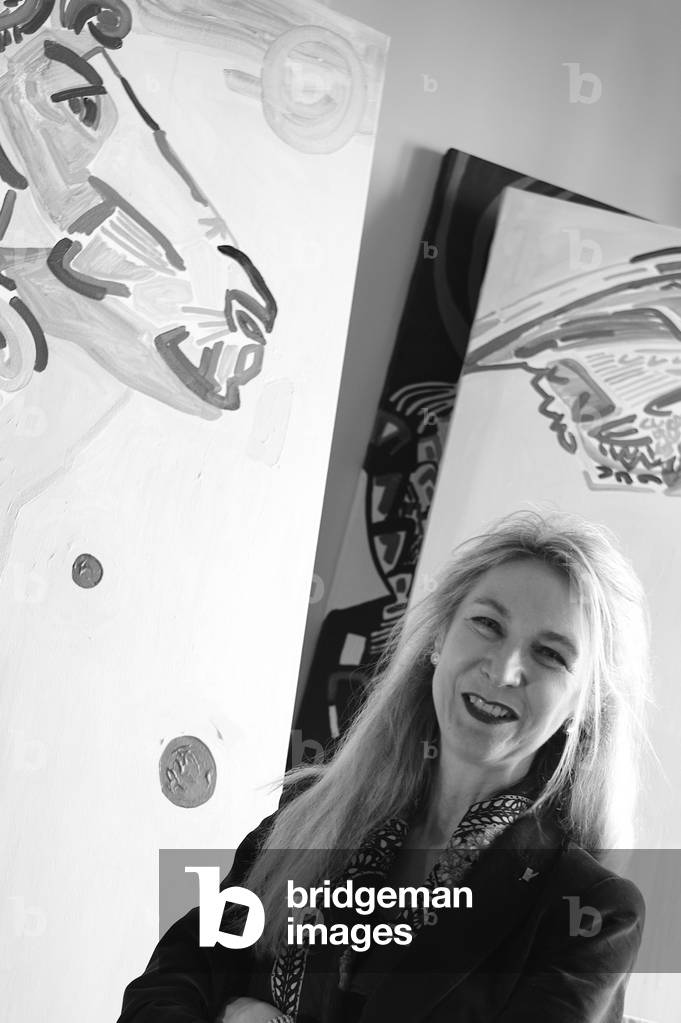 Portrait of  Cyb (b/w photo,  2019)