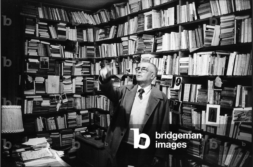 Portrait of Marcel Arland, June 25, 1979, Paris