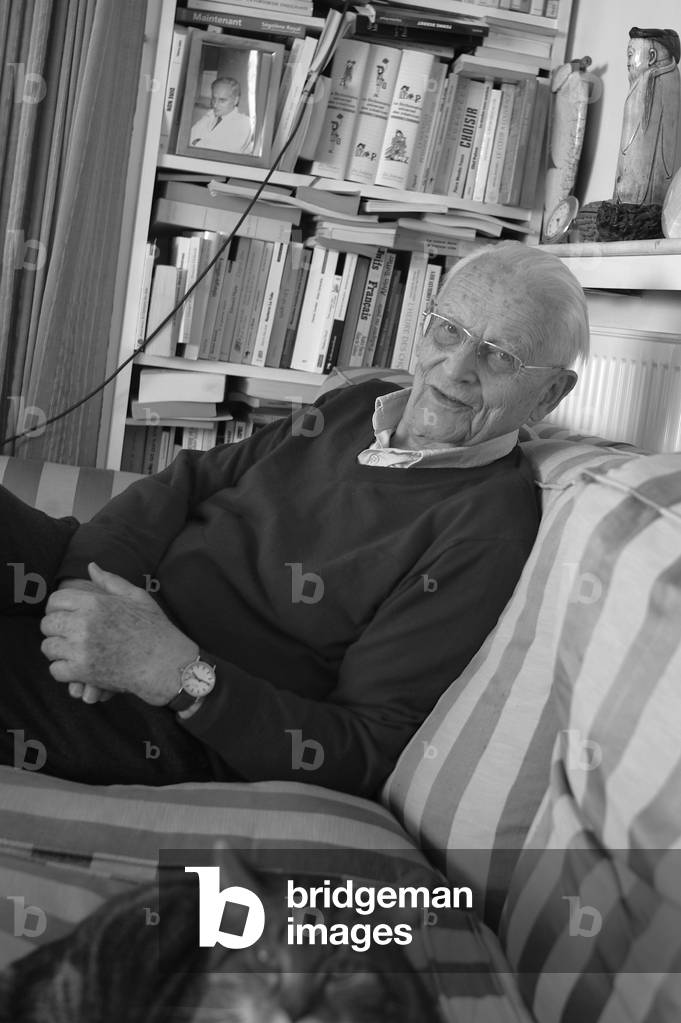 Portrait of Alain Touraine, 19/04/2017