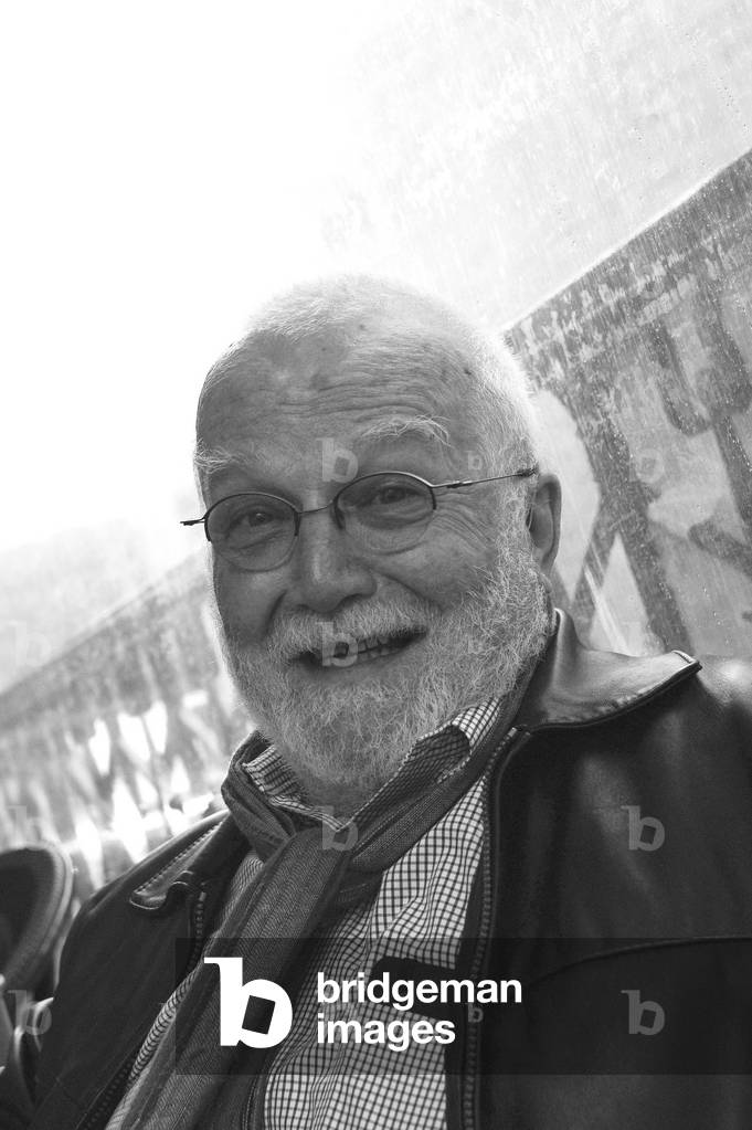 Image de Photographie représentant Portrait de Russell Banks -03/06/2017 (photo noir et blanc) par Sophie Bass