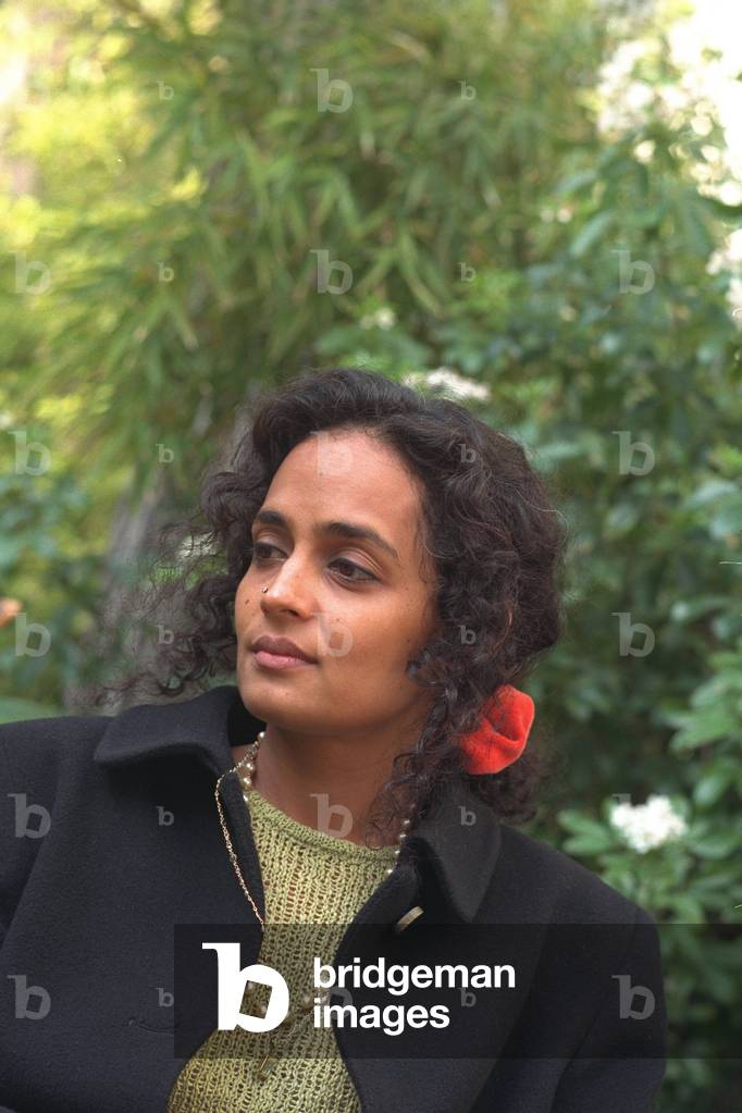 Portrait of Arundhati Roy on June 13, 1998