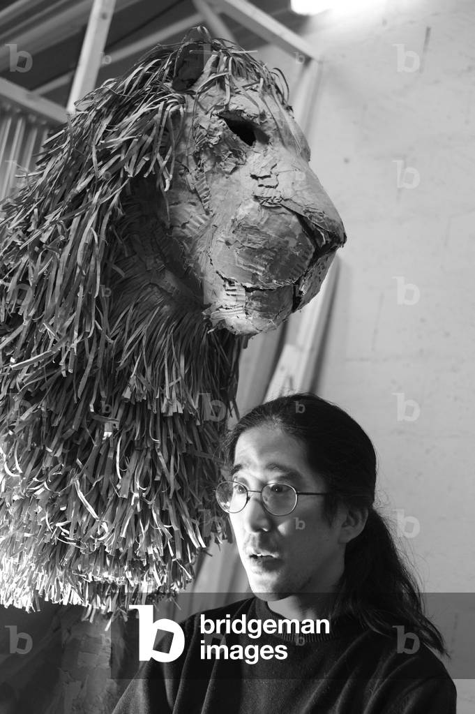 Portrait of Andre Kim (b/w photo,  2019)