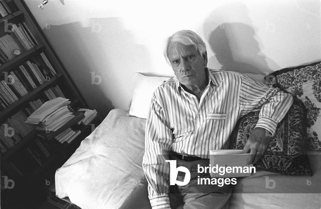 Portrait of Jorge Semprun on October 4, 1999