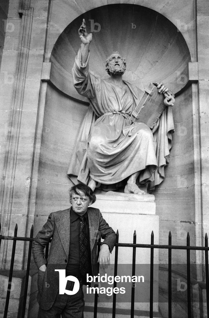 09 Feb 1977, France - British writer Anthony Burgess (1917-1993). A large body of work (over 50 books). “” A Clockwork Orange”” (1962), his most famous novel was brought to the screen by Stanley Kubrick