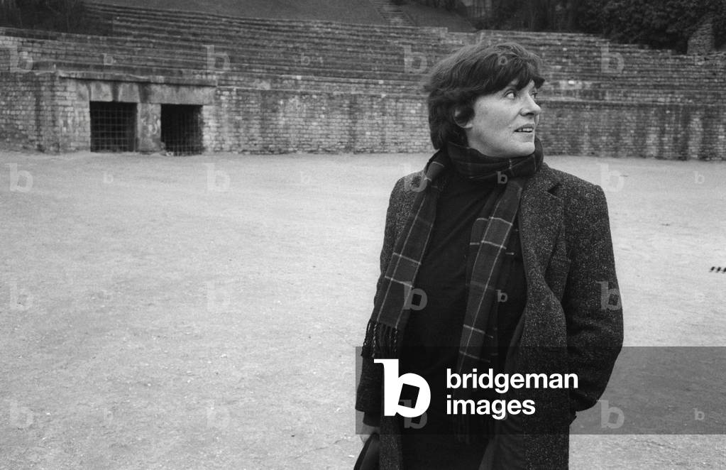 Portrait of Marie Cardinal at Paris, March 17, 1987