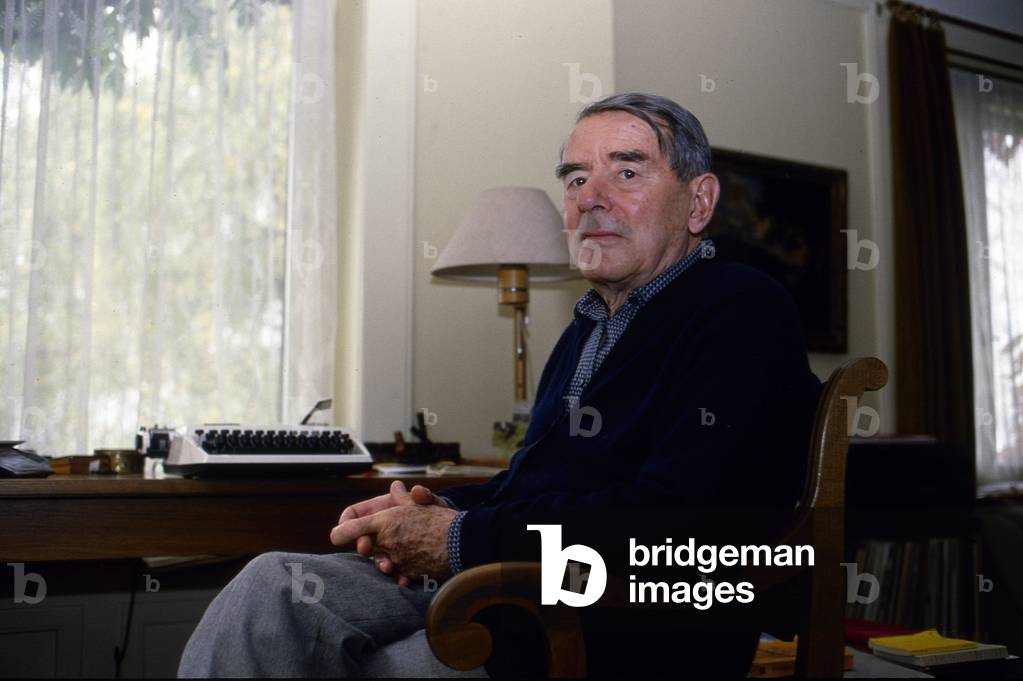 Portrait of Golo Mann, 17/10/1988