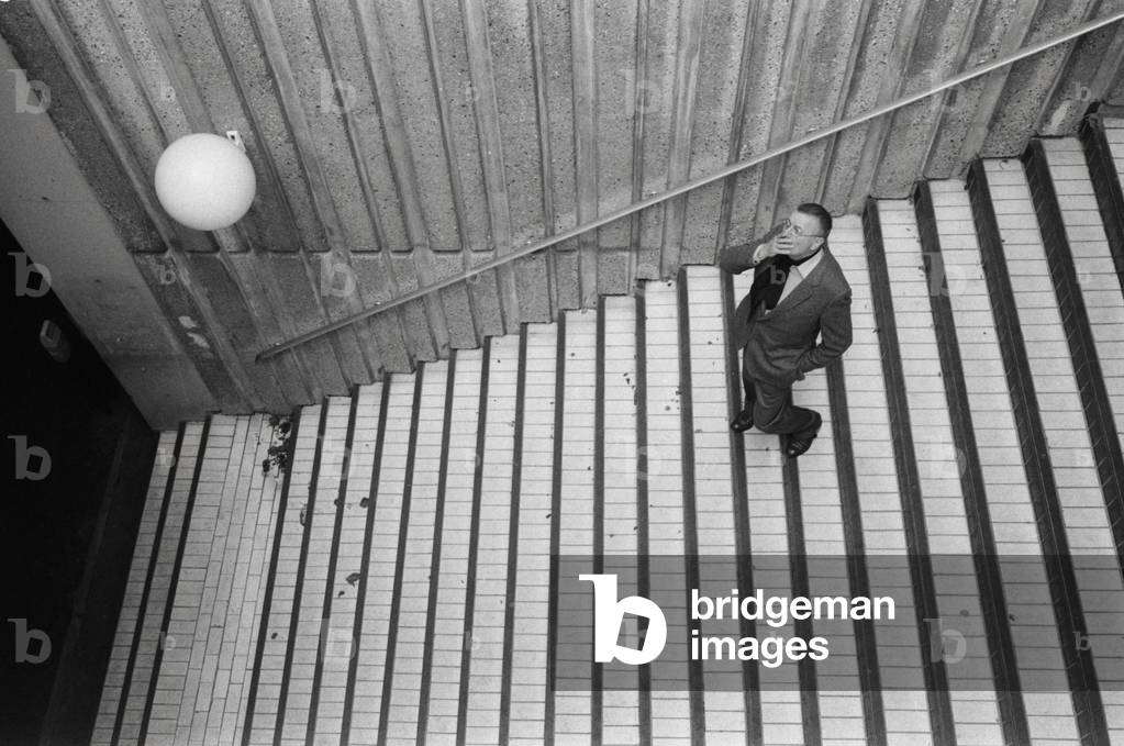 Portrait of Jean Vautrin at Paris, September 16, 1983