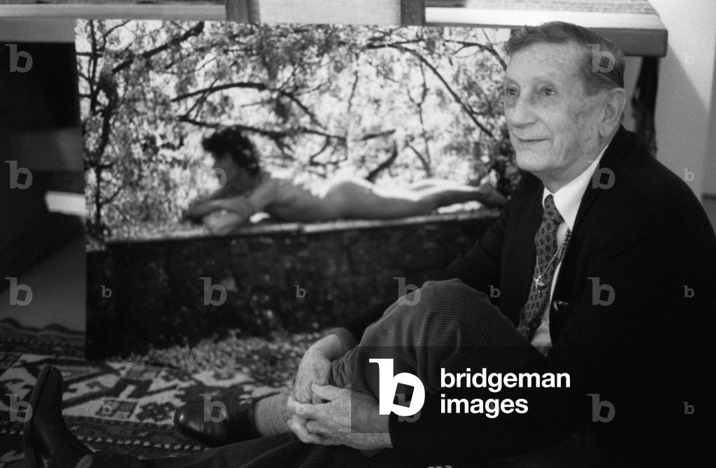 Portrait of Alain Danielou on December 13, 1984