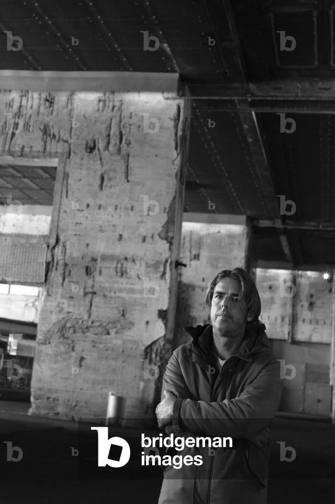 Portrait of Ognjen Spahić (b/w photo, November 17, 2018)