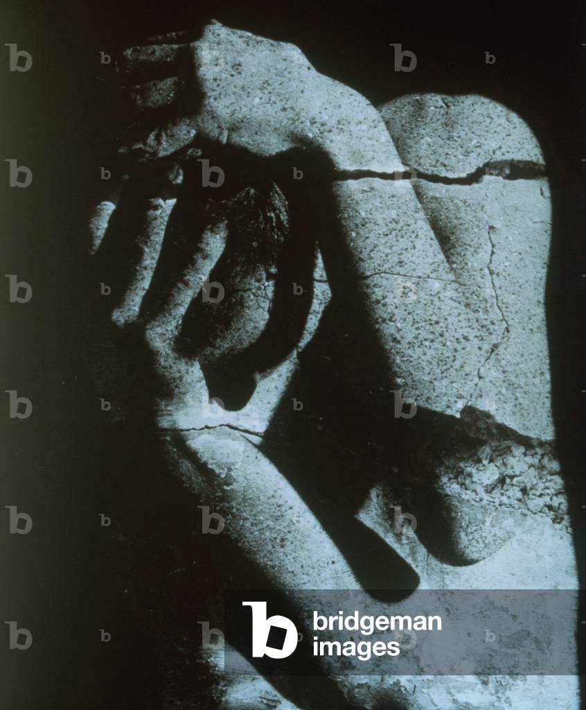 Man with Head in Hands