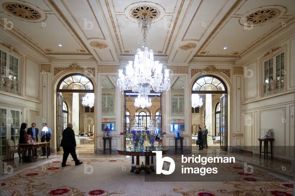 Inside The Hotel Plaza hotel, New York, USA (photo)