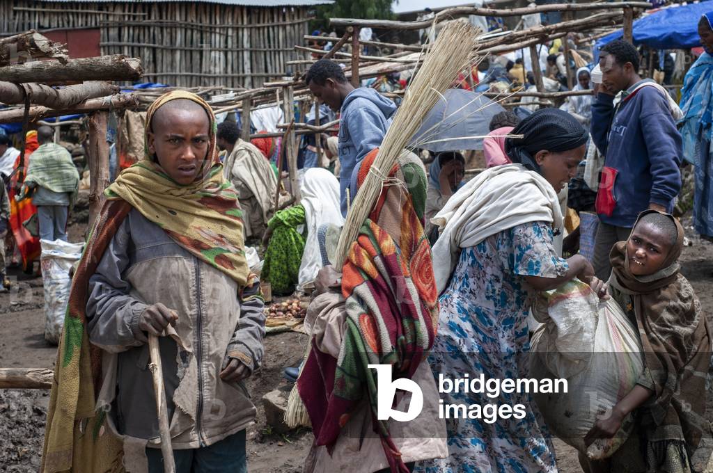Market place, Debark, Simien Mountains, Northern Ethiopia (photo)