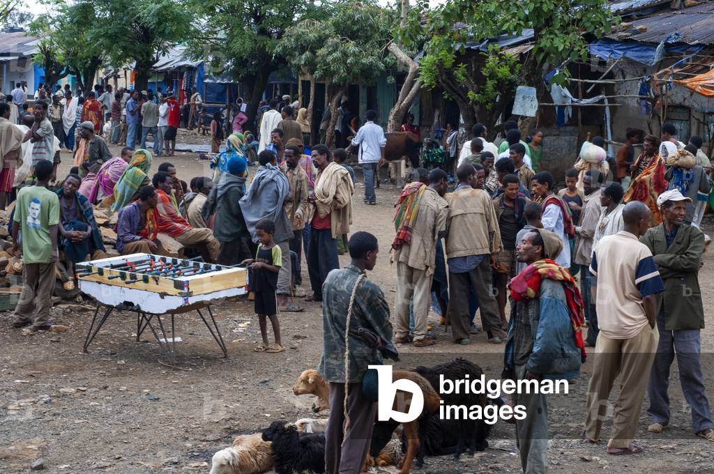 Market place, Debark, Simien Mountains, Northern Ethiopia (photo)