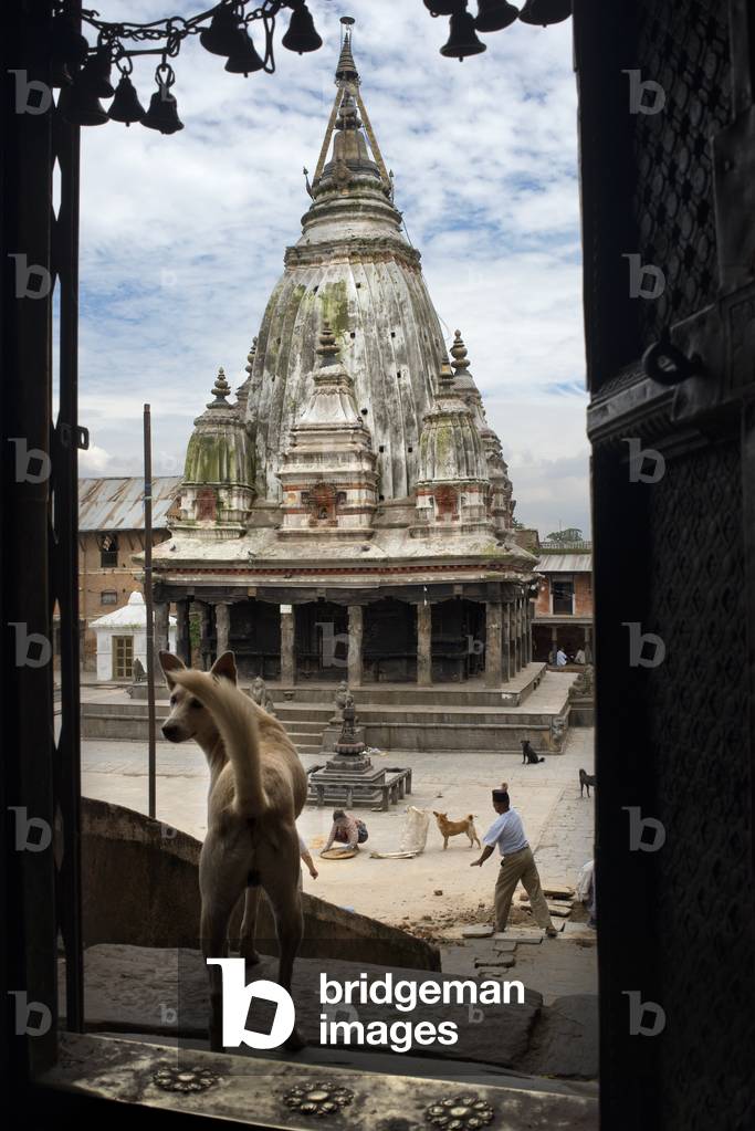 The Shikra Temple of Machhendranath or Bunga Dyo God of Bunga, Rato Machhendranath Temple, Bungamati, Kathmandu Valley, Nepal (photo)