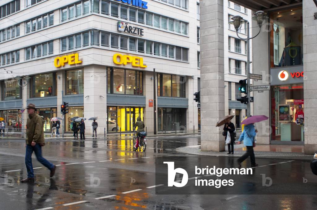 Opel offices around Friedrichstrasse Mitte Berlin, Germany (photo)