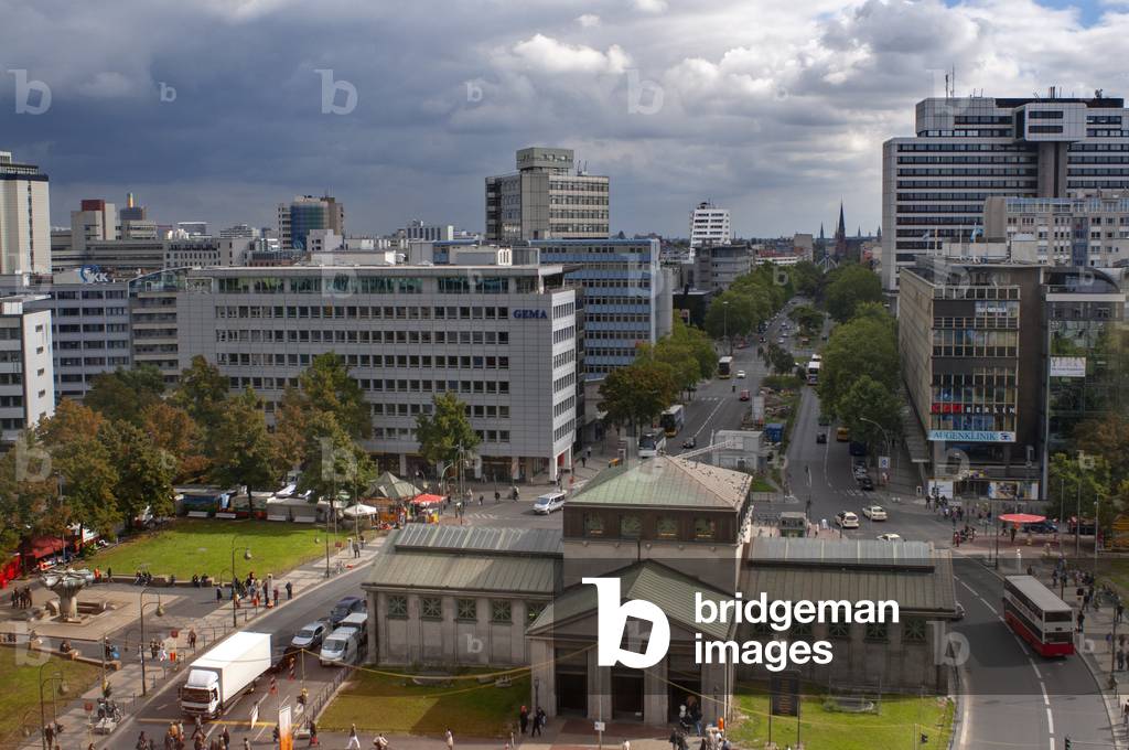 Wittenbergplatz square  in the central Schöneberg district of Berlin from the famous department store KaDeWe, Berlin, Germany, Europe (photo)