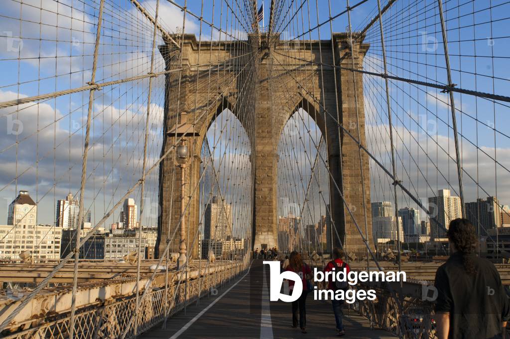 The Brooklyn Bridge, New York City, New York, USA (photo)