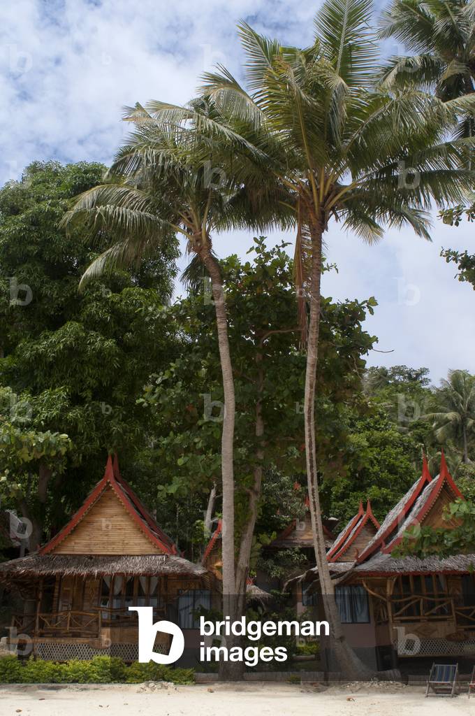 Phi Phi Relax Beach Resort cotages, Phak Nam Bay, Koh Phi Phi Island, Thailand (photo)