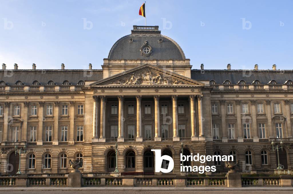 The Royal Palace in the center of Brussels, Belgium (photo)
