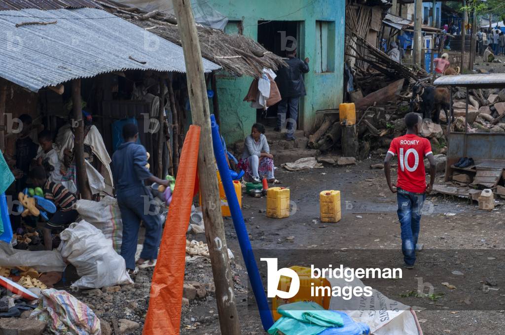 Market place, Debark, Simien Mountains, Northern Ethiopia (photo)