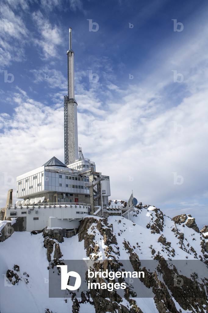 The Observatory Of Pic Du Midi De Bigorre, Hautes Pyrenees, Midi Pyrenees, France, 2020 (photo)