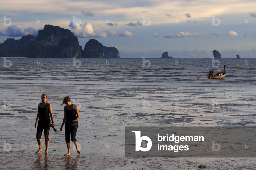 Happy Island, Hat Phra Nang Beach, Railay, Krabi Province, Thailand, Southeast Asia, Asia (photo)