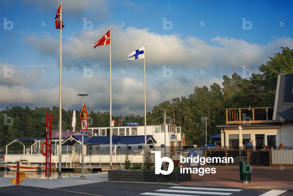 Pizzeria Restaurant in Nagu harbour, Turku, 2021 (photo)