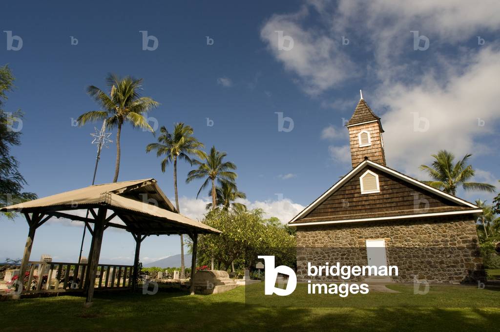 Kalaealai Congregational Church, Makena, Maui, Hawaii (photo)