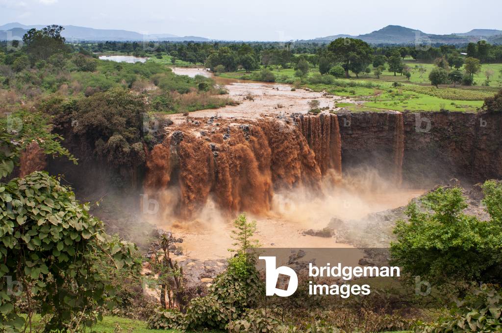 Tis Issat Or Tissisat, The Blue Nile Falls is a waterfall on the Blue Nile river in Ethiopia. (photo)