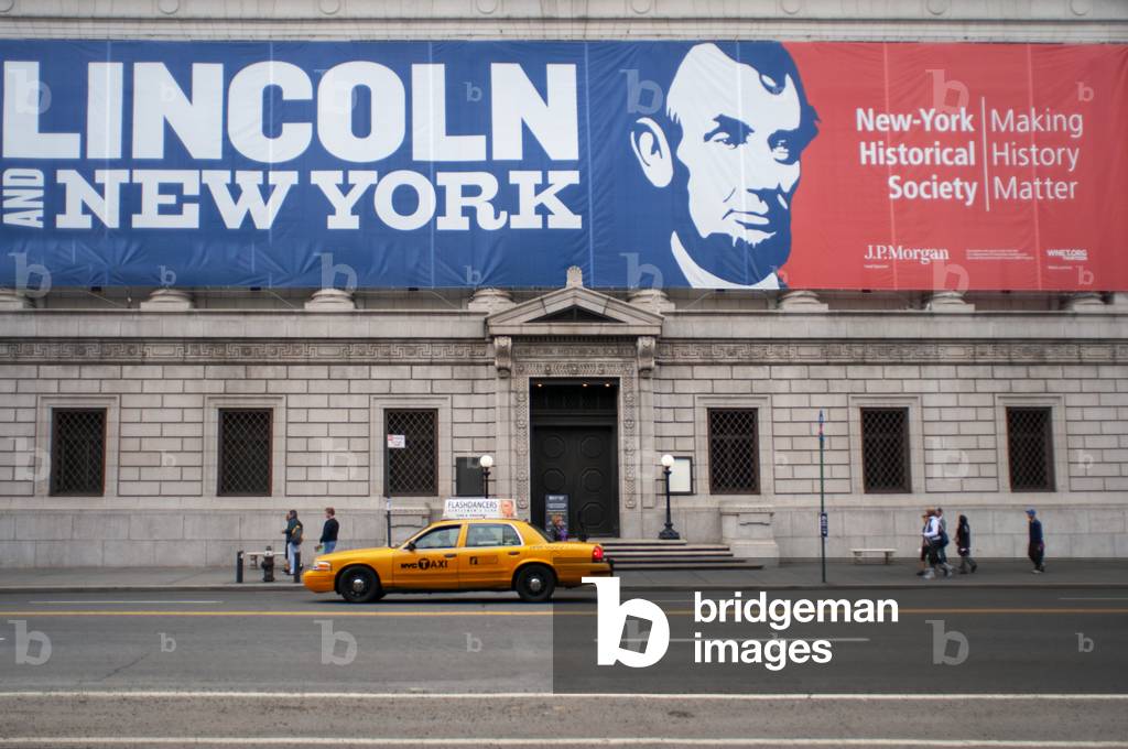 New York City The New York Historical Society on Central Park West USA, 2020 (photo)