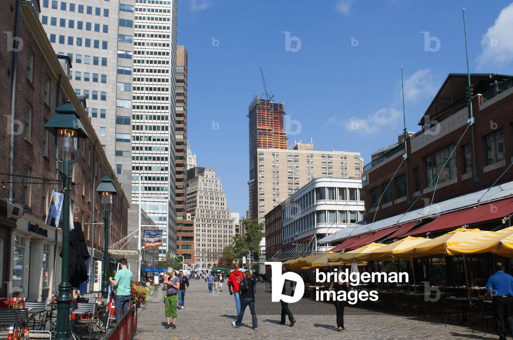 Schermerhorn Row, lower Manhattan, New York, USA (photo)