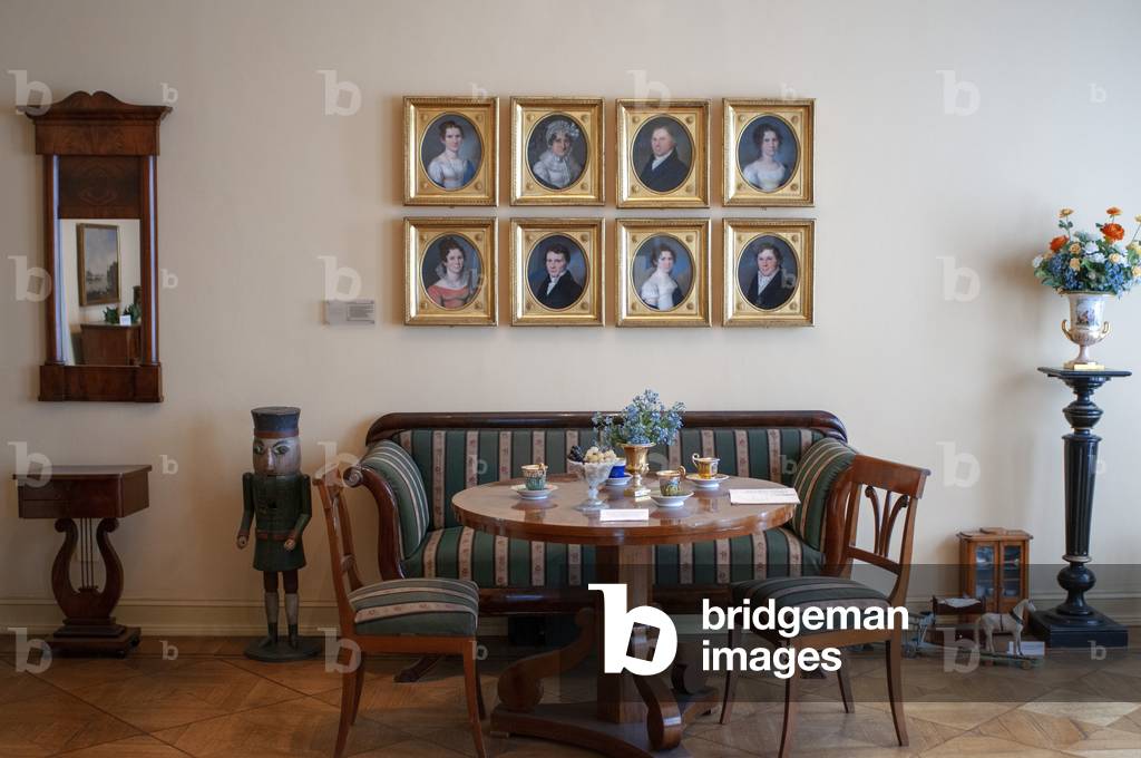Knoblauchhaus museum of everyday life in reconstructed historic Berlin Old Town, Nikolaiviertel altstadt (photo)