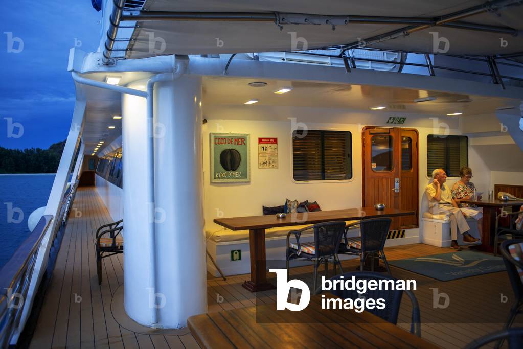 The passenger cruise ship, Pegasus from Variety Cruises in Seychelles (photo)