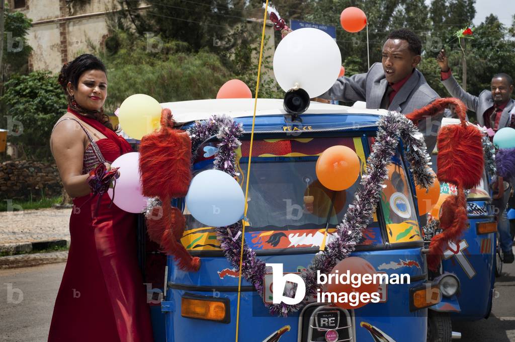Wedding celebration in Aksum, Ethiopia (photo)
