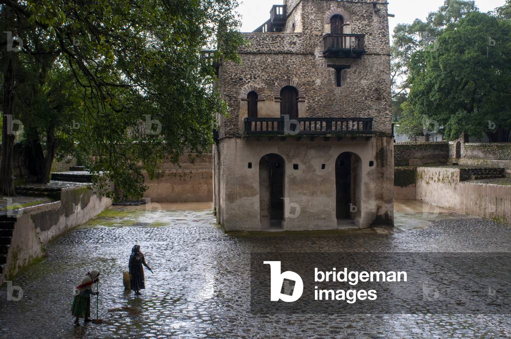Fasilidas's Pool, Gondar, Ethiopia. (photo)