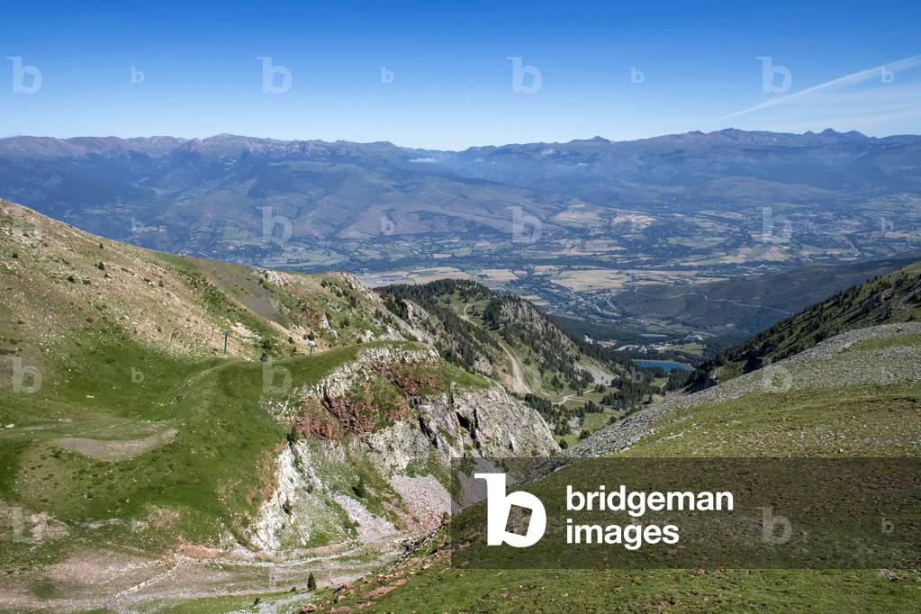 Views from La Molina ski resort in summer Cerdanya, LA MOLINA, Girona 2021 (photo)