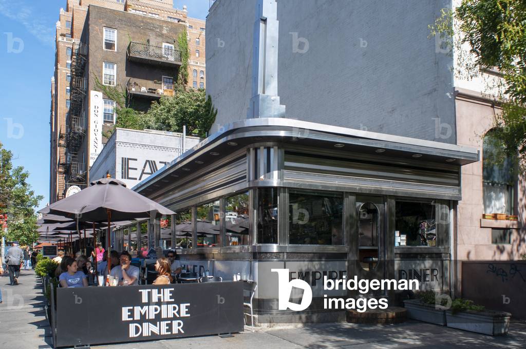 The Empire Diner restaurant at 10th Avenue, Chelsea, New York City, New York, USA (photo)